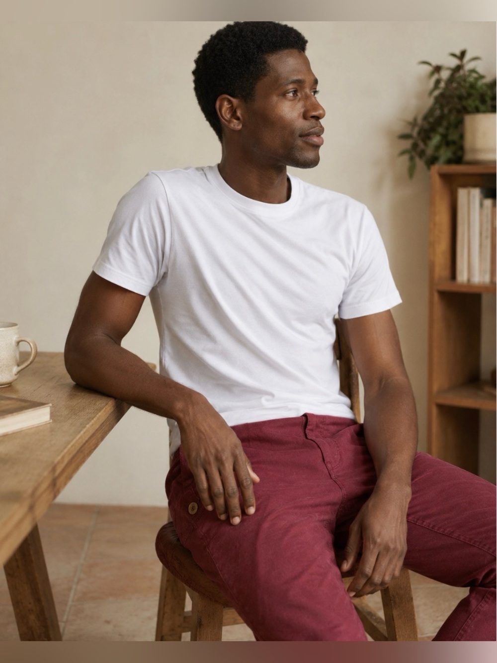 Mens Aeropostale 36/32 wine/maroon pants